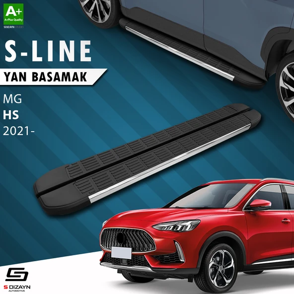 S-Dizayn MG HS S-Line Krom Yan Basamak 183 Cm 2021-2024 A+ Kalite ürün görseli 1