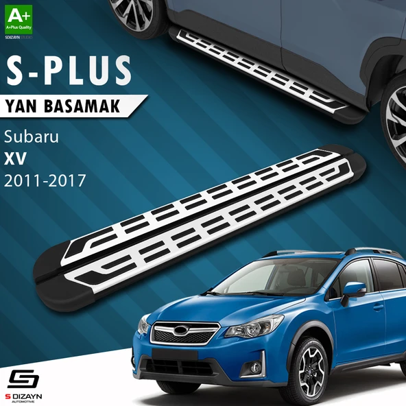 S-Dizayn Subaru XV S-Plus Gri Yan Basamak 173 Cm 2011-2017 A+ Kalite ürün görseli 1