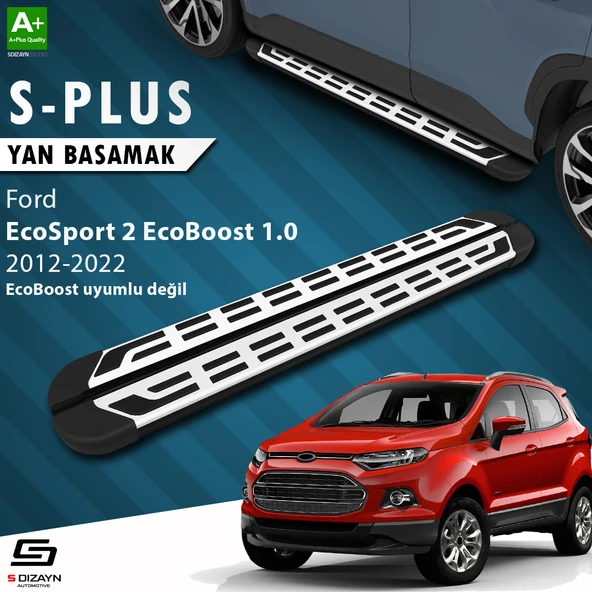 S-Dizayn Ford EcoSport 2 S-Plus Gri Yan Basamak 173 Cm 2012-2022 A+ Kalite ürün görseli 1