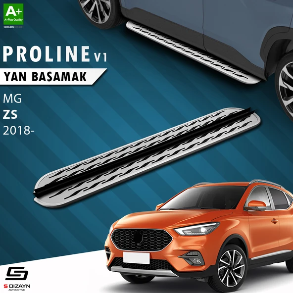 S-Dizayn MG ZS OEM Still Pro V2 Aluminyum Yan Basamak 173 Cm 2018 Üzeri A+ Kalite ürün görseli 1