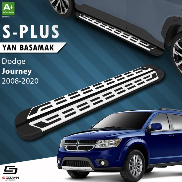 S-Dizayn Dodge Journey S-Plus Gri Yan Basamak 183 Cm 2008-2020 A+ Kalite ürün görseli 1