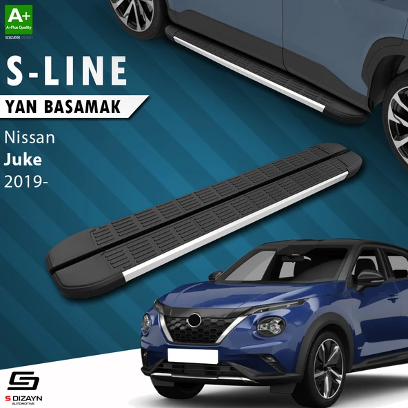 S-Dizayn Nissan Juke 2 S-Line Aluminyum Yan Basamak 173 Cm 2019 Üzeri A+ Kalite ürün görseli 1