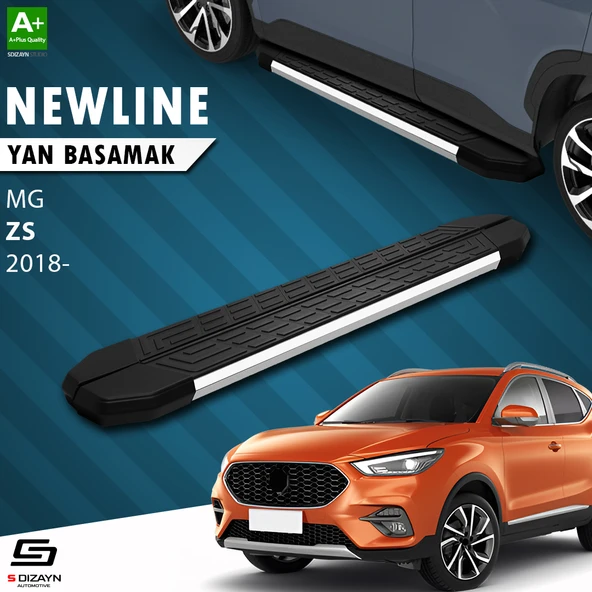 S-Dizayn MG ZS NewLine Krom Yan Basamak 173 Cm 2018 Üzeri A+ Kalite ürün görseli 1