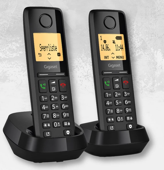 Gigaset Pure 300 Duo Handsfree Kablosuz Dect Telsiz Telefon ürün görseli 1