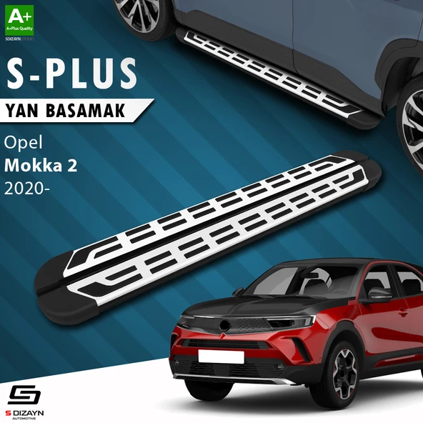 S-Dizayn Opel Mokka 2 S-Plus Gri Yan Basamak 173 Cm 2020 Üzeri A+ Kalite ürün görseli 1