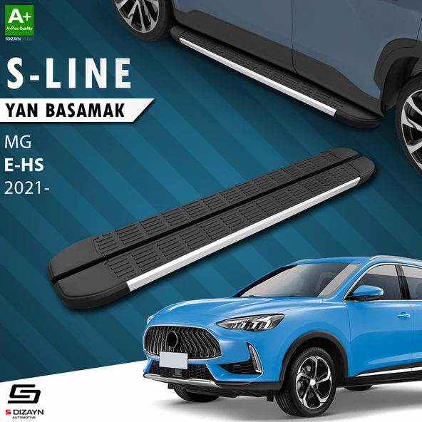 S-Dizayn MG E-HS S-Line Aluminyum Yan Basamak 183 Cm 2021-2024 A+ Kalite ürün görseli 1