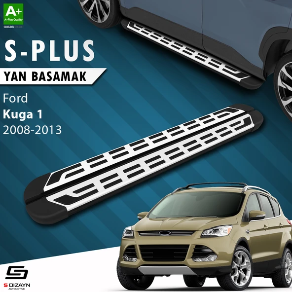 S-Dizayn Ford Kuga 1 S-Plus Gri Yan Basamak 183 Cm 2008-2012 A+ Kalite ürün görseli 1