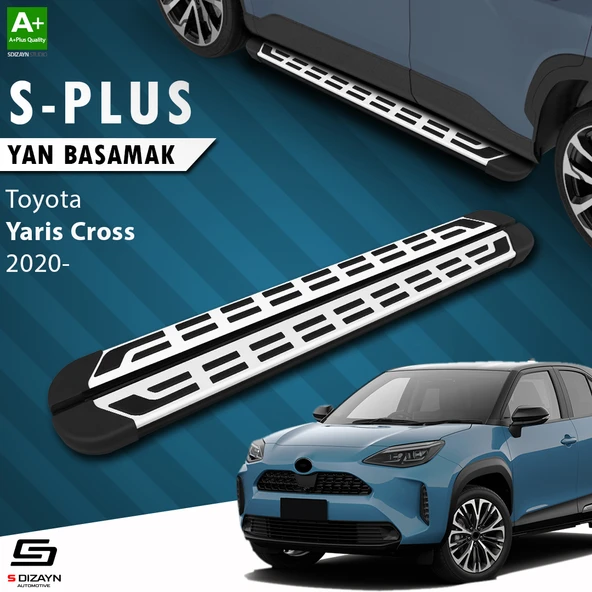 S-Dizayn Toyota Yaris Cross S-Plus Gri Yan Basamak 173 Cm 2020 Üzeri A+ Kalite ürün görseli 1