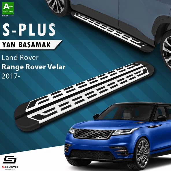 S-Dizayn Land Rover Range Rover Velar S-Plus Gri Yan Basamak 193 Cm 2017 Üzeri A+ Kalite ürün görseli 1