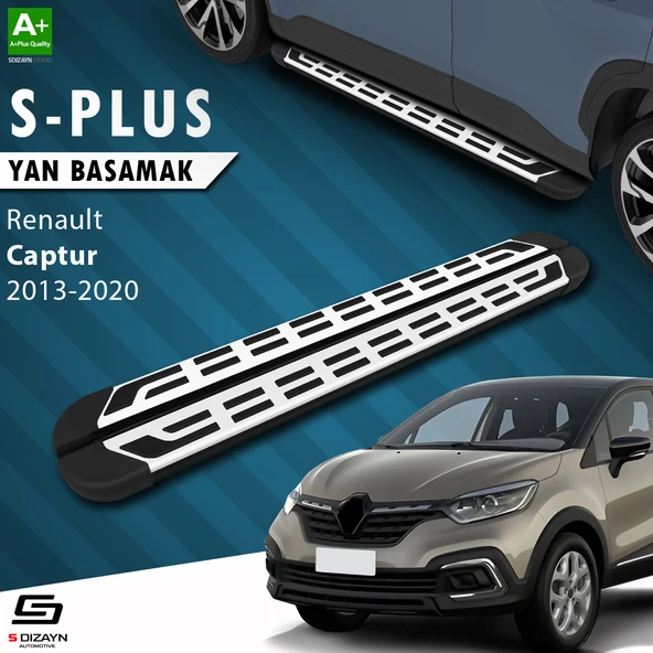 S-Dizayn Renault Captur S-Plus Gri Yan Basamak 173 Cm 2013-2020 A+ Kalite ürün görseli 1