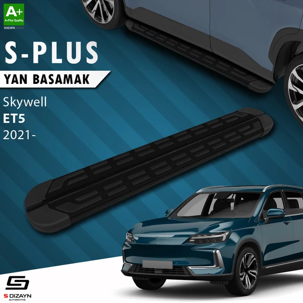 S-Dizayn Skywell ET5 S-Plus Siyah Yan Basamak 193 Cm 2021 Üzeri A+ Kalite ürün görseli 1