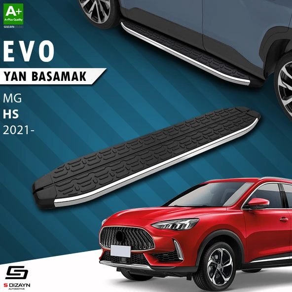 S-Dizayn MG HS Evo Krom Yan Basamak 183 Cm 2021-2024 A+ Kalite ürün görseli 1