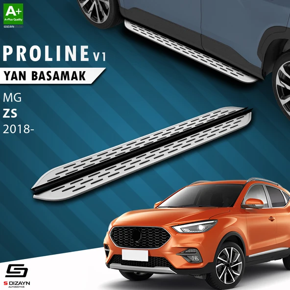 S-Dizayn MG ZS OEM Still Pro V1 Aluminyum Yan Basamak 173 Cm 2018 Üzeri A+ Kalite ürün görseli 1