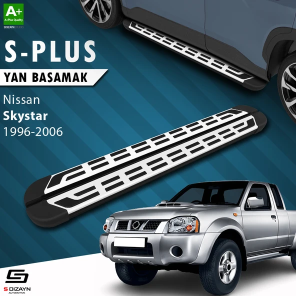 S-Dizayn Nissan Skystar S-Plus Gri Yan Basamak 193 Cm 1996-2006 A+ Kalite ürün görseli 1
