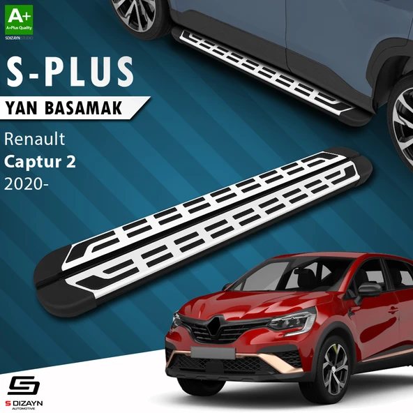 S-Dizayn Renault Captur 2 S-Plus Gri Yan Basamak 183 Cm 2020 Üzeri A+ Kalite ürün görseli 1