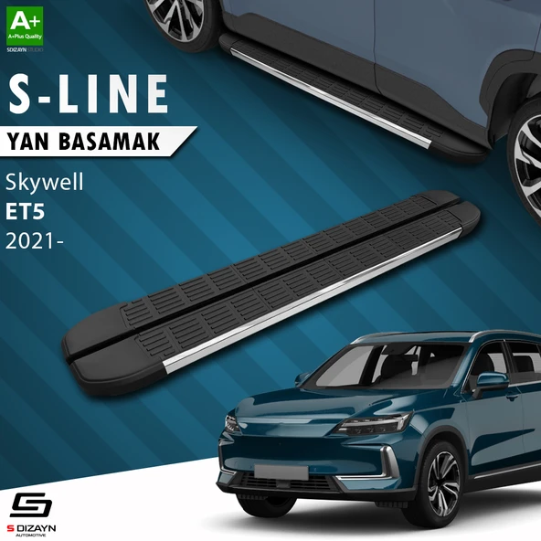 S-Dizayn Skywell ET5 S-Line Krom Yan Basamak 193 Cm 2021 Üzeri A+ Kalite ürün görseli 1