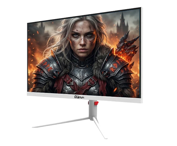 Quantum Pearl MG32W-A FHD VA 240Hz 2xHDMI+2xDP Dahili Hoparlör 31,5" Flat Beyaz Yükseklik ayarlı Gaming Monitör (Sıfır Ölü Pixel Garantili) QNMNT10F080960 ürün görseli 1