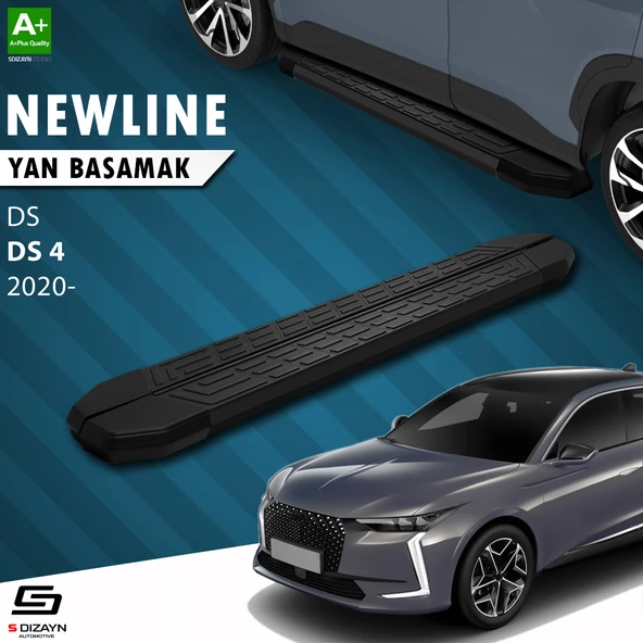 S-Dizayn DS DS 4 NewLine Siyah Yan Basamak 183 Cm 2020 Üzeri A+ Kalite ürün görseli 1
