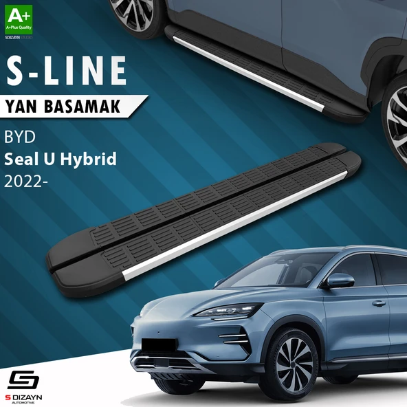 S-Dizayn BYD Seal U Hybrid S-Line Aluminyum Yan Basamak 193 Cm 2022 Üzeri A+ Kalite ürün görseli 1