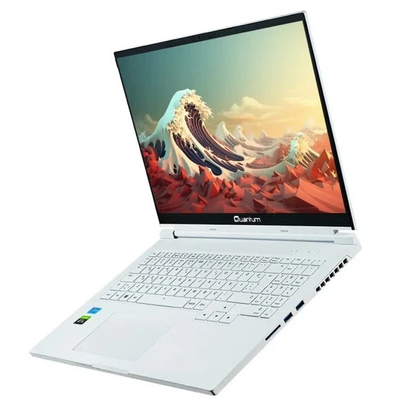 Quantum WhiteFang G5040 intel i5-13420H  8GB 256GB RTX3050 4GB HDMI 16" FreeDos Gaming Notebook QNNTB10F007322 ürün görseli 1