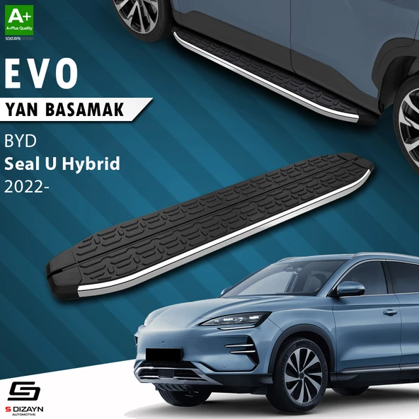 S-Dizayn BYD Seal U Hybrid Evo Krom Yan Basamak 193 Cm 2022 Üzeri A+ Kalite ürün görseli 1