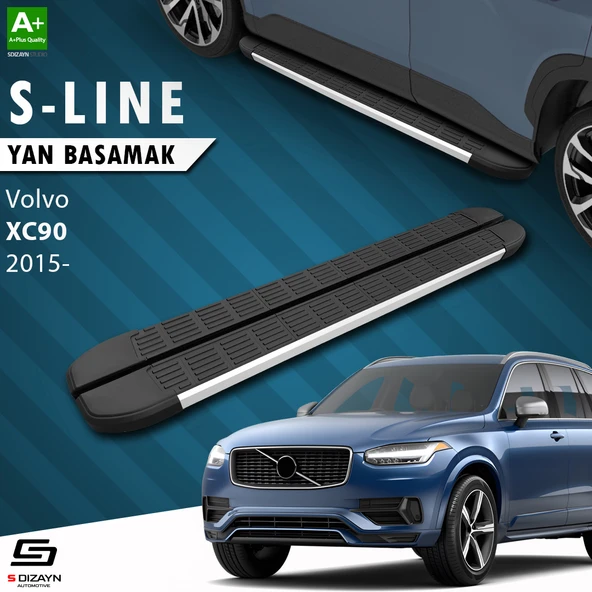 S-Dizayn Volvo XC90 2 S-Line Aluminyum Yan Basamak 193 Cm 2015 Üzeri ürün görseli 1