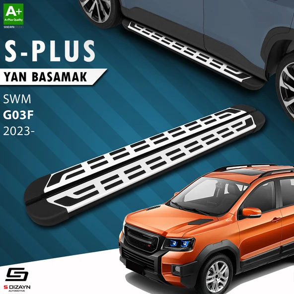 S-Dizayn SWM G03F S-Plus Gri Yan Basamak 193 Cm 2023 Üzeri A+ Kalite ürün görseli 1