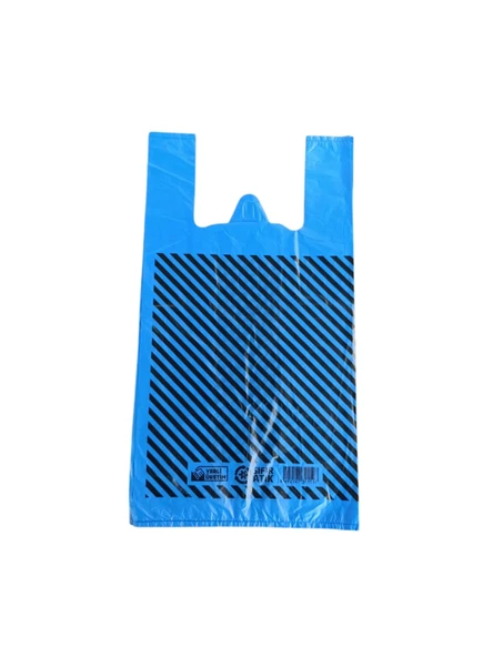 Hışır Çizgili (Mavi Siyah Baskılı ) Orta Boy 1 kg ürün görseli 1