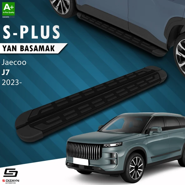 S-Dizayn Jaecoo J7 S-Plus Siyah Yan Basamak 183 Cm 2023 Üzeri ürün görseli 1