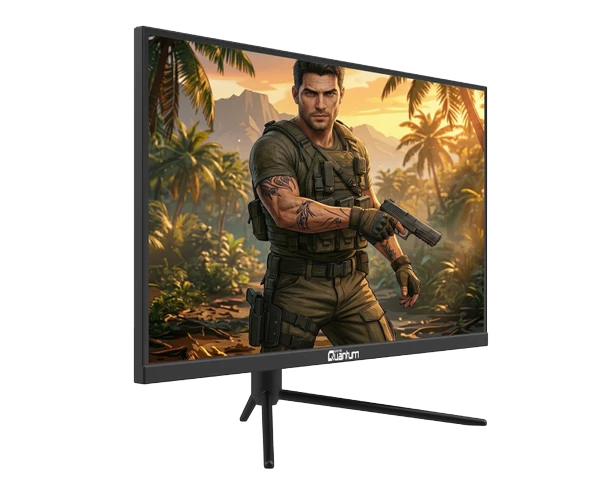 Quantum Shadow MG24B FHD VA 240Hz HDMI+DP+USB Dahili Hoparlör 23.8" Flat Siyah Gaming Monitör (Sıfır Ölü Pixel Garantili) QNMNT10F080955 ürün görseli 1