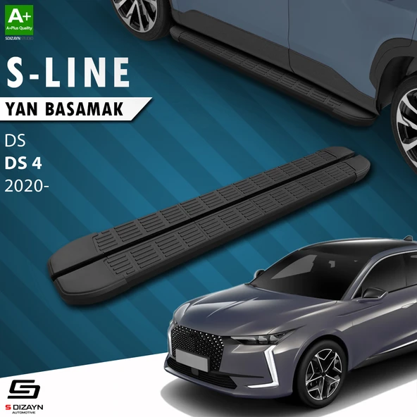 S-Dizayn DS DS 4 S-Line Siyah Yan Basamak 183 Cm 2020 Üzeri A+ Kalite ürün görseli 1