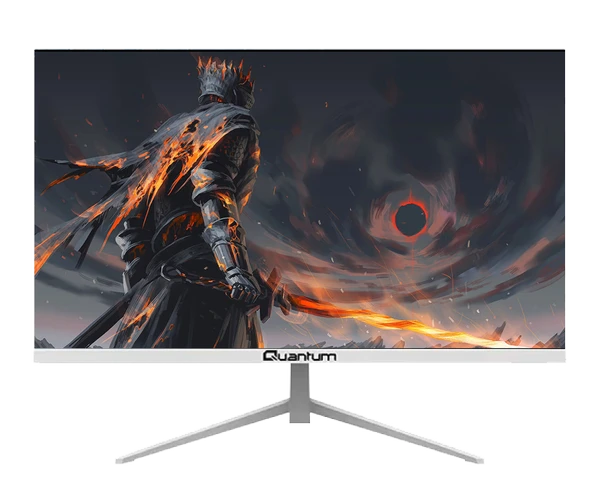 Quantum Pearl MG24W FHD VA 240Hz HDMI+DP+USB Dahili Hoparlör 23.8" Flat Beyaz Gaming Monitör (Sıfır Ölü Pixel Garantili) QNMNT10F080956 ürün görseli 1