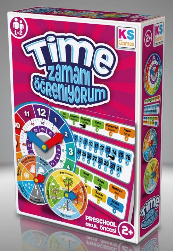 KS Games Zamanı Öğreniyorum Çocuk Oyunu ürün görseli 1