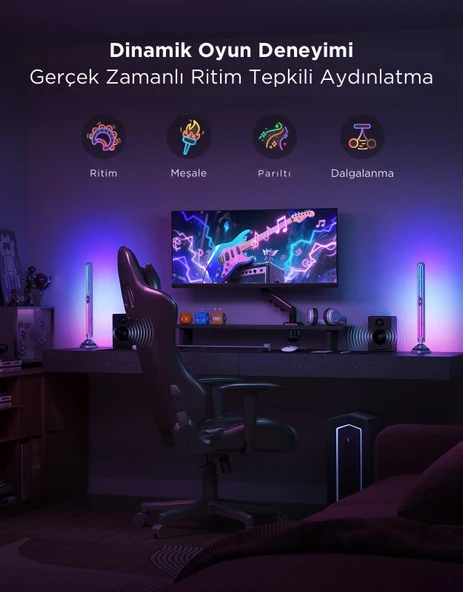 Govee Gaming Aydınlatma Barları PRO - Resim 4