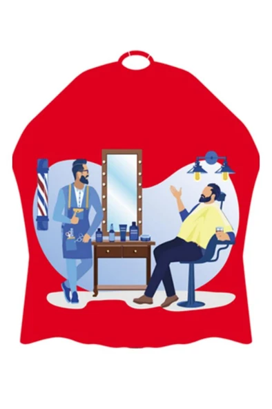Lüx Penuar Berber Önlüğü Dijital Baskı 120x160 cm Model: 1082 ürün görseli 1