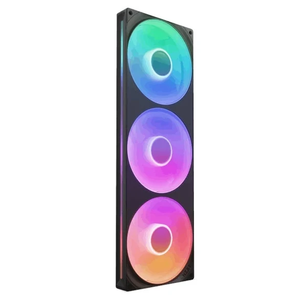 NZXT F420 RGB Core RF-U42HF-B1 420mm Siyah Fan ürün görseli 1
