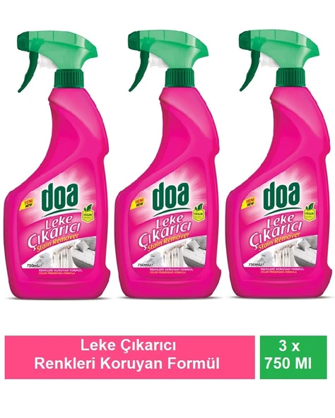 Doa Leke Çıkarıcı Sprey 750 Ml Vegan x 3 Adet ürün görseli 1