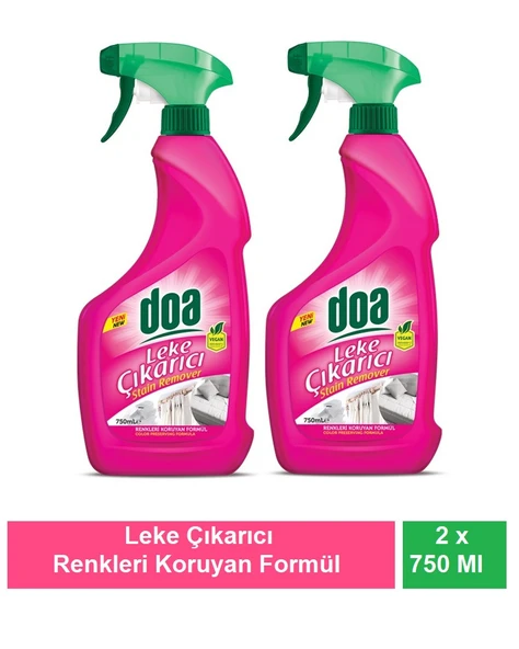 Doa Leke Çıkarıcı Sprey 750 Ml Vegan x 2 Adet ürün görseli 1
