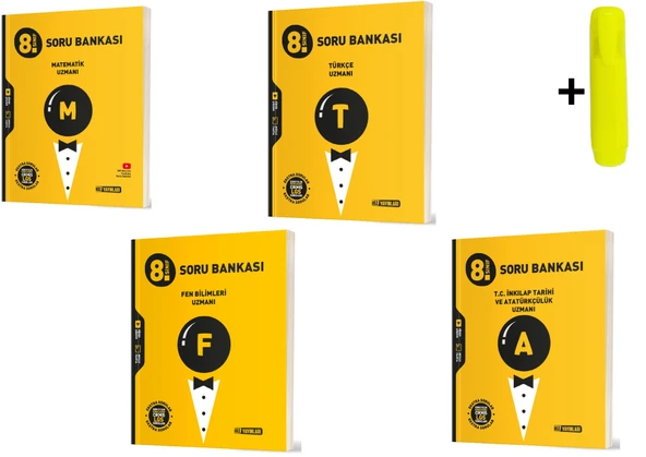 Hız 8. Sınıf Uzman Matematik Fen Türkçe İnkılap Soru Bankası Seti Yeni ürün görseli 1