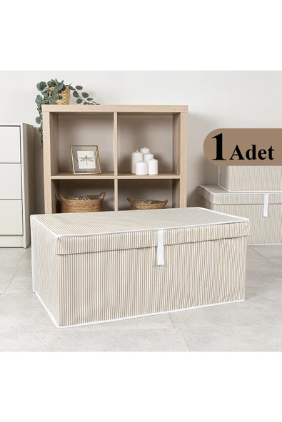 Çok Amaçlı Düzenleyici Kutu Mega Plus Kahverengi 70x40x30cm ürün görseli 1