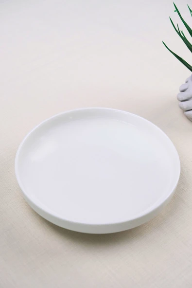 Tabak Evi Porselen Sofia Çukur Tabak 18,5cm 620cc Tekli - Resim 4