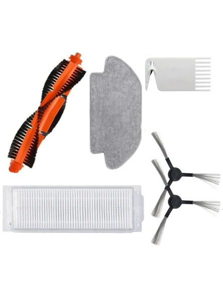 srfn ticaret Karcher Rcv 3 Uyumlu 6 Parça Filtre Fırça Mop Tarak Seti ürün görseli 1