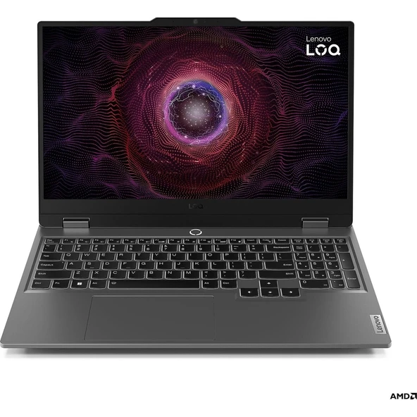 Loq/ryzen 5 7235HS/24GB RAM/512GB Ssd/15.6\"/rtx 3050/W11/LAPTOP Gri 83JC00D8TR ürün görseli 1