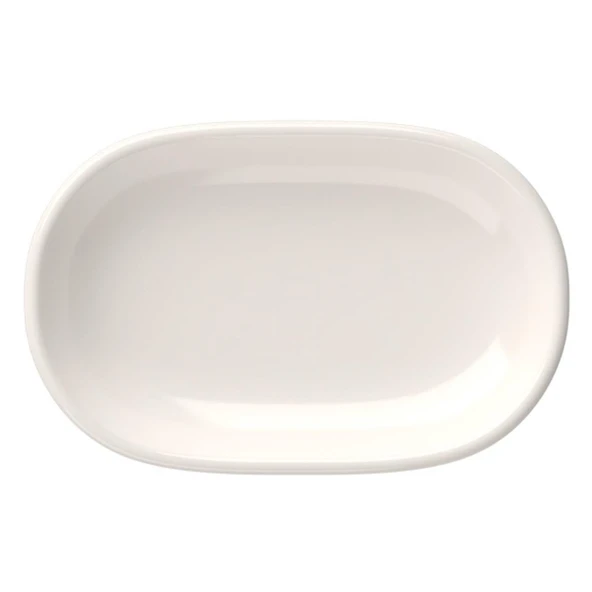 Tabak Evi Porselen Magnus Oval Kayık Tabak 27,50x17,50x3cm Tekli ürün görseli 1