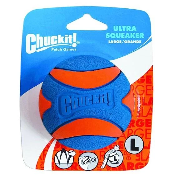 Chuckit Utra Squeaker Sesli Köpek Oyun Topu (Büyük Boy) ürün görseli 1
