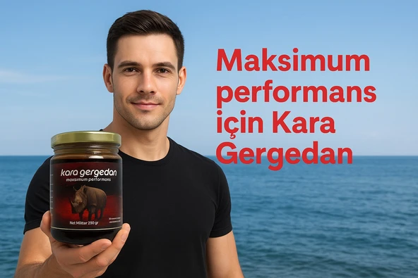 KARA GERGEDAN Maksimum Performans Macun 240 gr - Resim 5