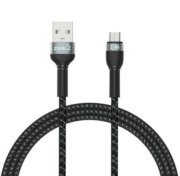 Shira Serisi 2.4A 12W 480Mbps Micro Usb Kablo 1 Metre ürün görseli 1