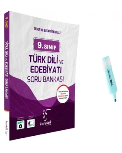 9.Sınıf Türk Dili ve Edebiyatı Soru Bankası (Yeni Müfredat) ürün görseli 1