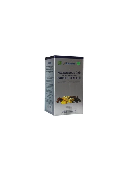 Avicenna Keçiboynuzu Özü ile Tatlandırılmış Propolis Zencefil 300 gr ürün görseli 1