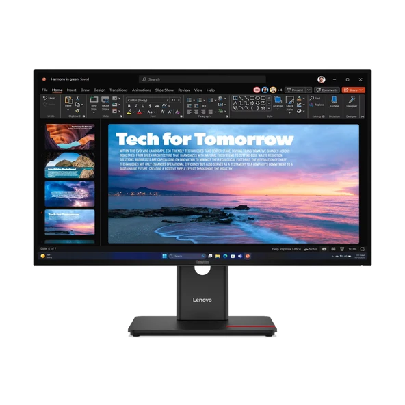 27 LENOVO T27QD-40 64AAGAT2TK QHD 2K 4MS 120Hz ürün görseli 1